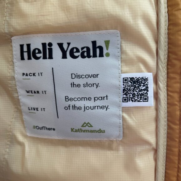 NWT Kathmandu Hooded Down Jacket XS - Picture 8 of 10